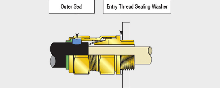 Maintaining IP66 Seal on Cable Glands and Equipment Entry