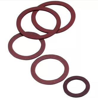 Red Fibre Entry Thread Washers