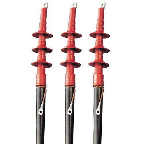 Image for Nexans 11-33kV XLPE Single-Core Overhead Line Heat Shrink Termination Kits