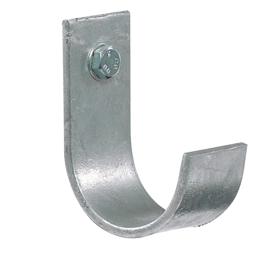 1 Way Galvanised Steel J Hanger, Loose Hook - ETS Cable Components