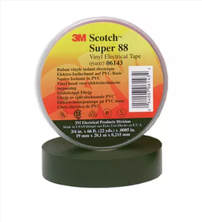 3M Scotch Super 88 All Weather PVC Tape