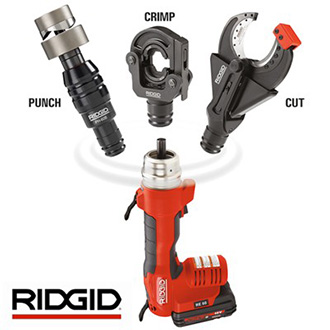 RIDGID Battery Operated Crimping 